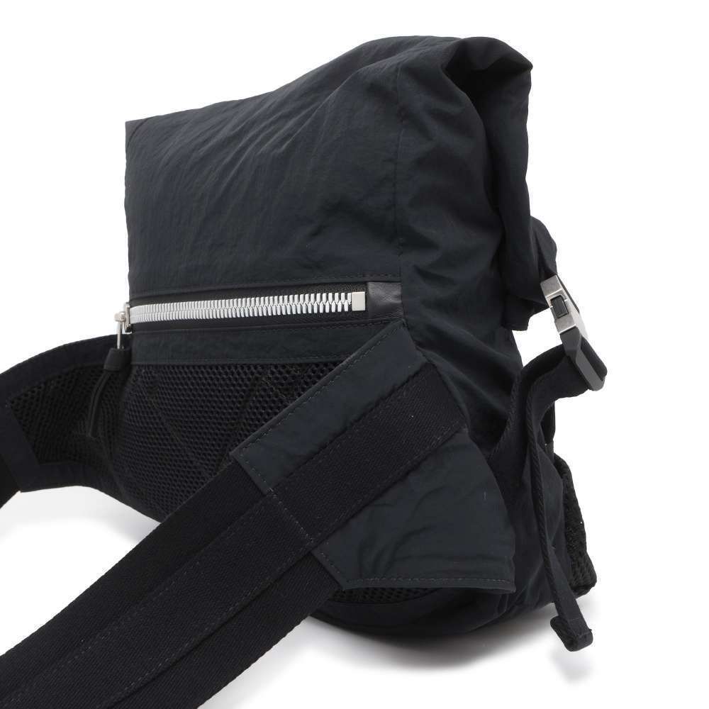 Bottega Veneta Black Crossbody Body Belt Touch Bag Paper Bum